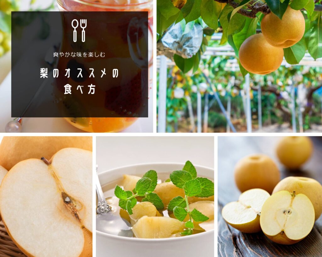 梨のオススメの食べ方 新高 荒尾梨 - Araoo