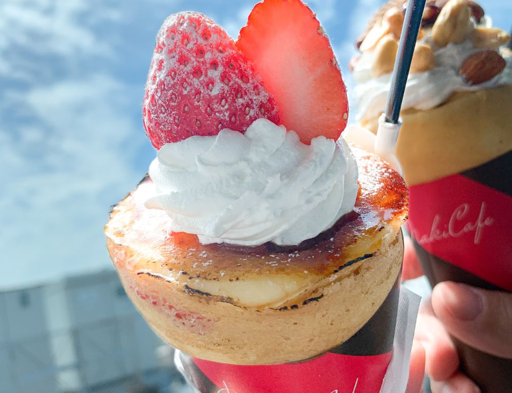 maki cafe クレープ