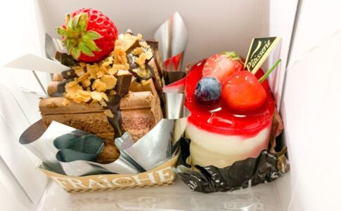 欧風創作菓子カプルスのケーキ
