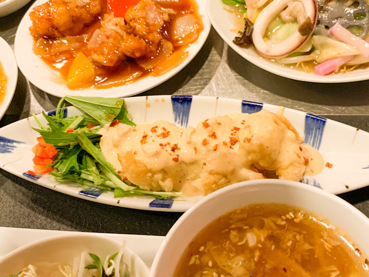 ランチと同じ価格でディナー