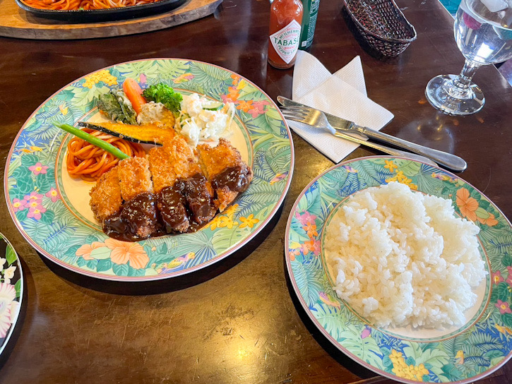 カツランチセット 1200円